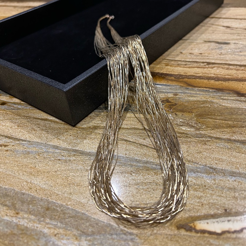 Gold Plated over 925 Liquid Sterling Silver, Vintage Necklace